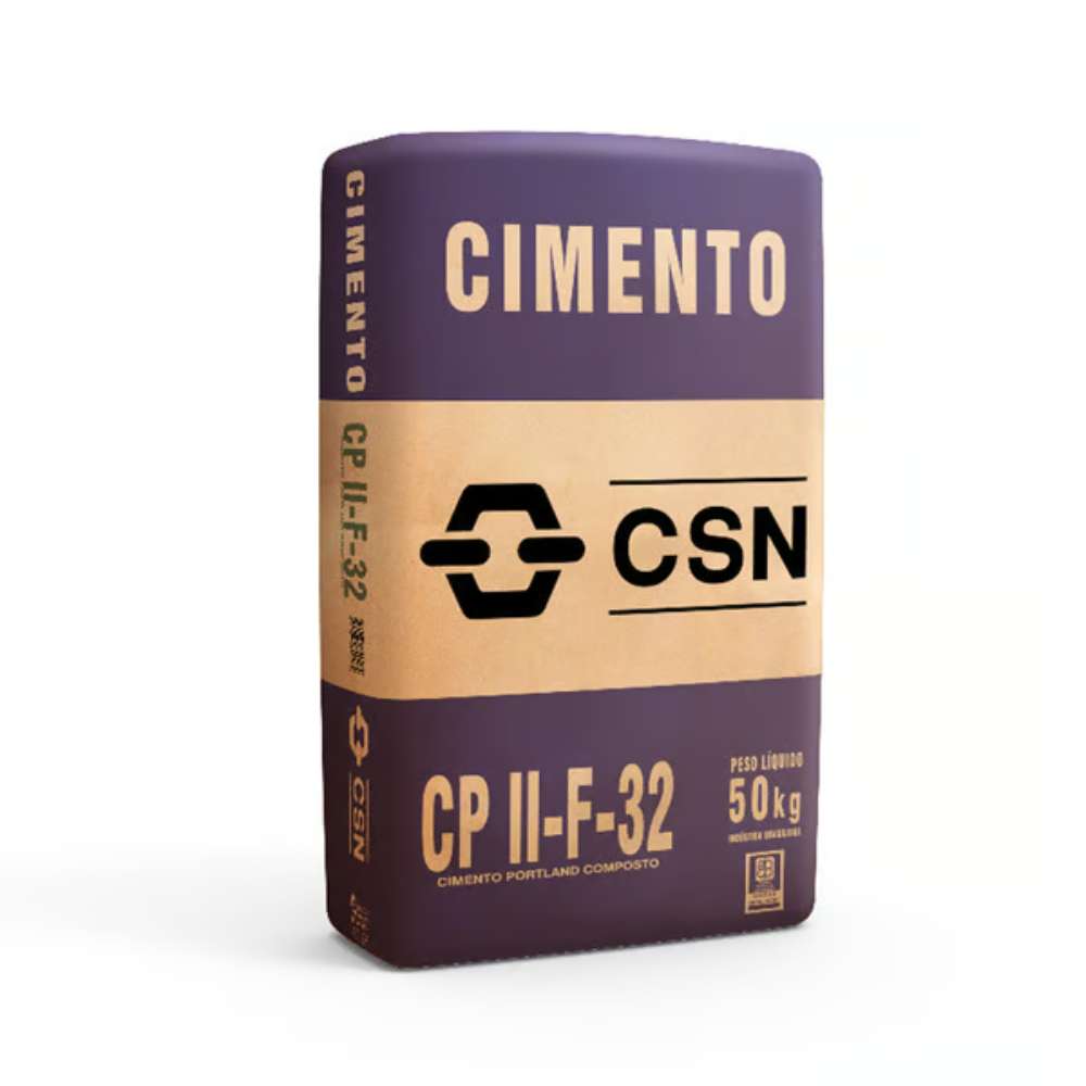 Cimento Portland CP II-F 32 - 50kg